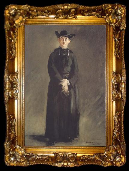 framed  Edouard Manet Portrait de l